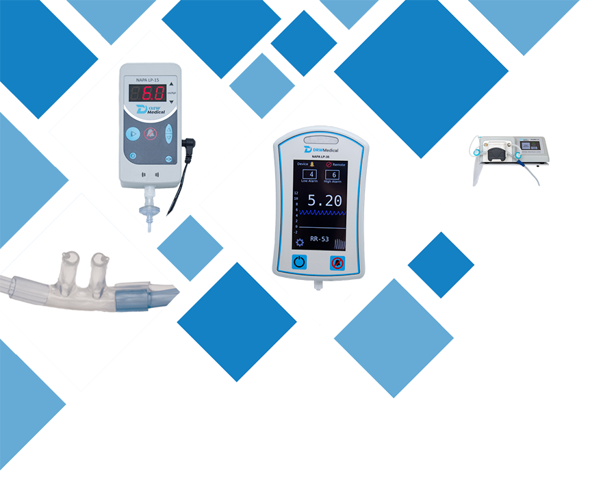 A collage of DRW products